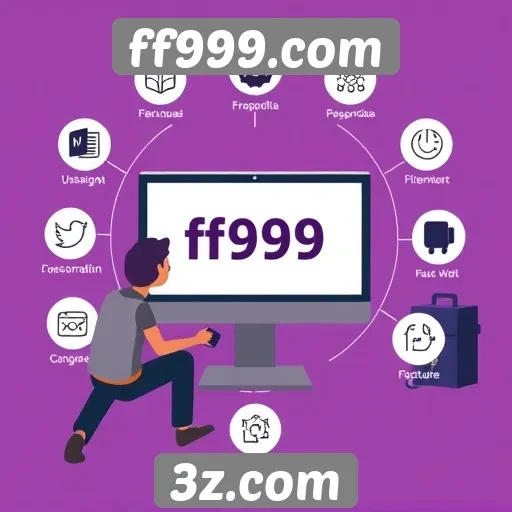 Recursos e funcionalidades do site ff999.com